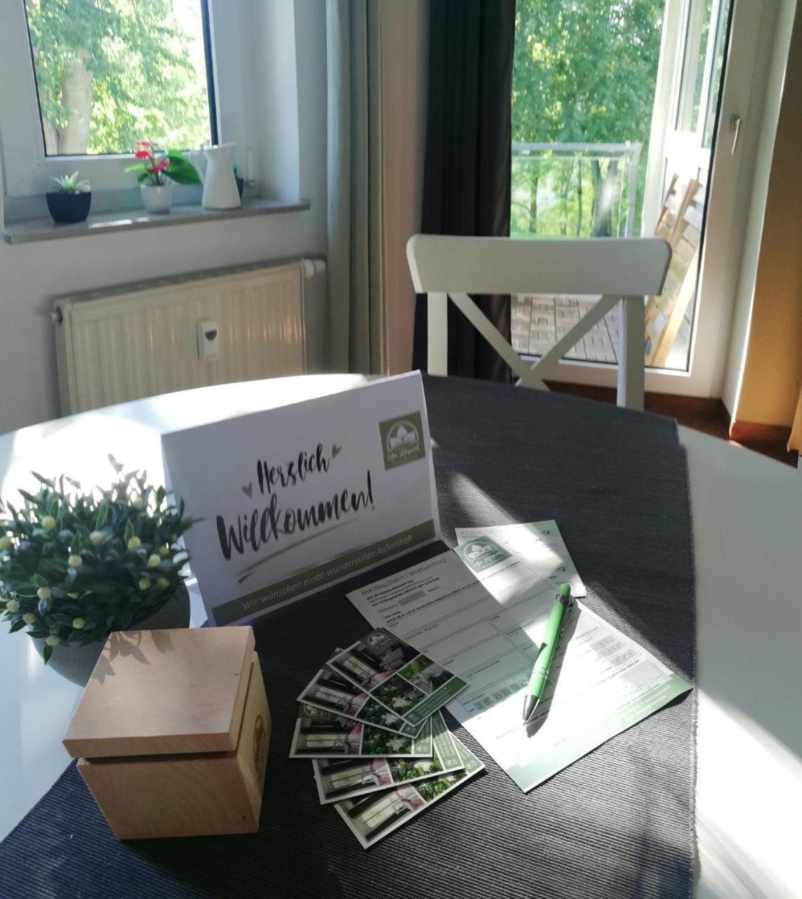 Ferienwohnung Am Kurpark Бад Клостерлаусниц Екстериор снимка