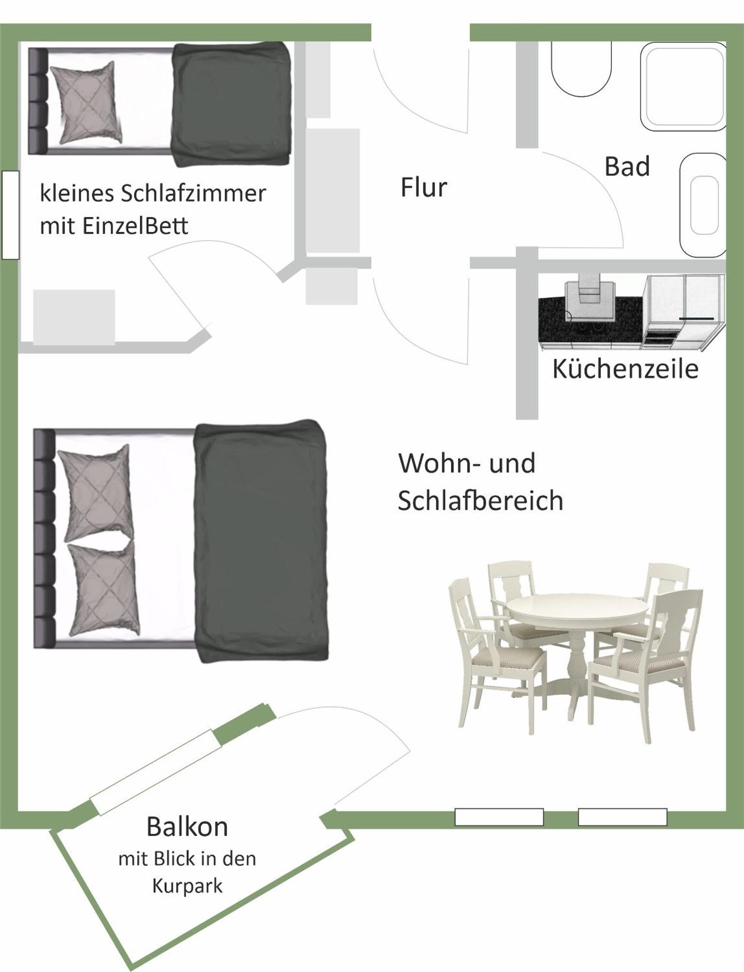 Ferienwohnung Am Kurpark Бад Клостерлаусниц Екстериор снимка